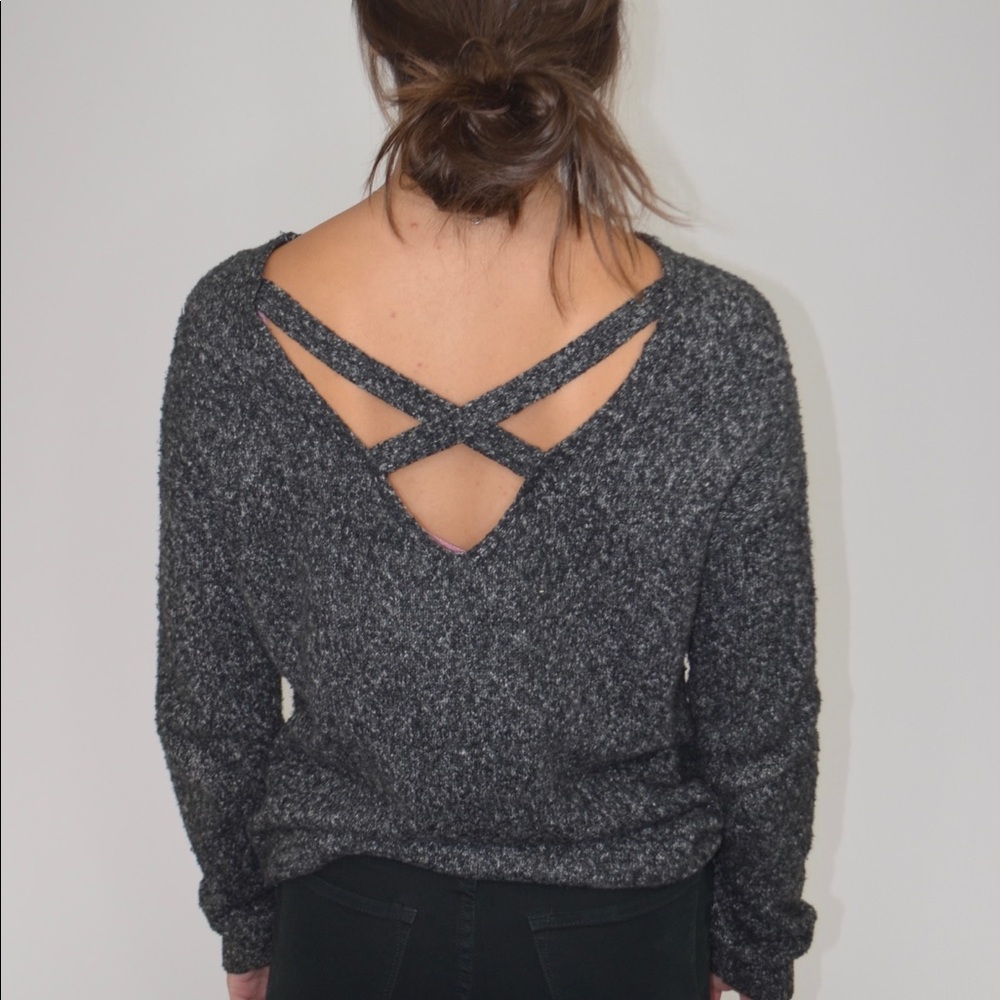 Dark grey sweater✨